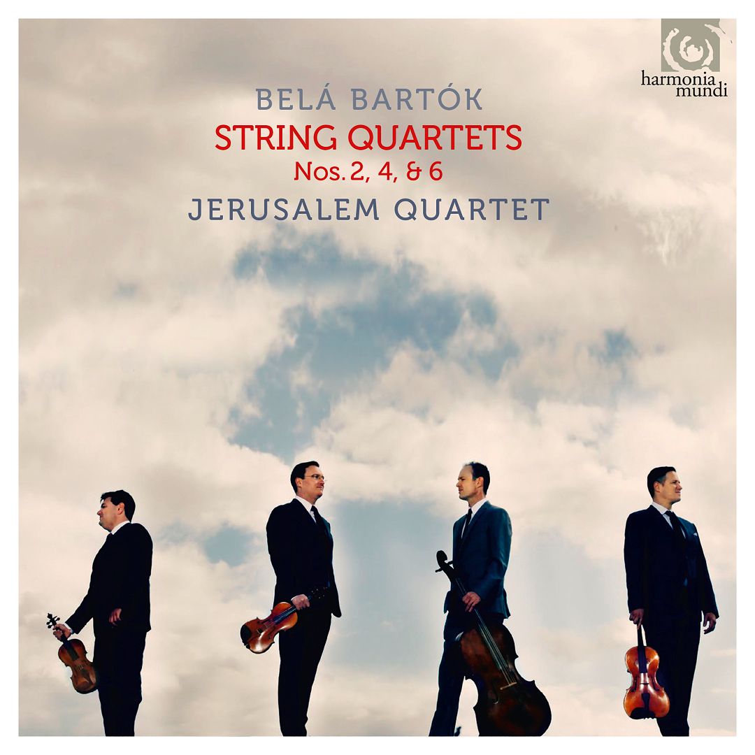 Jerusalem Quartet-Bartók- String Quartets Nos. 2, 4, & 6-Classical-Harmonia Mundi