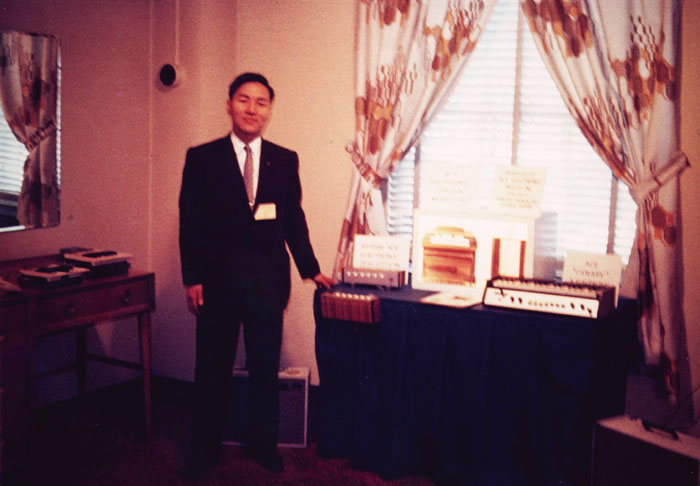 Ikutaro Kakehashi بنیانگذار کمپانی Roland