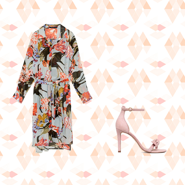 4 استایل پیشنهادی با لباس هایی با طرح های گلدار برای آخر هفته 