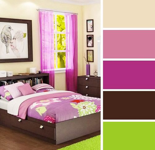 پیشنهادهای رنگی برای دکوراسیون اتاق خواب 