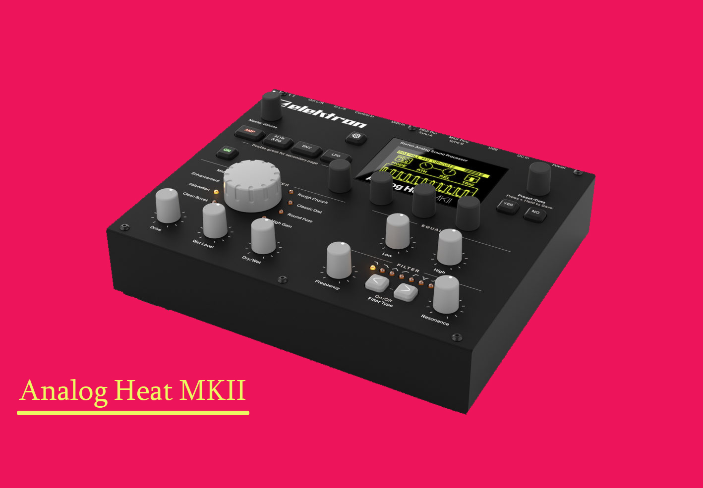 Analog Heat MKII پردازشگر صوتی جدید الکترون !