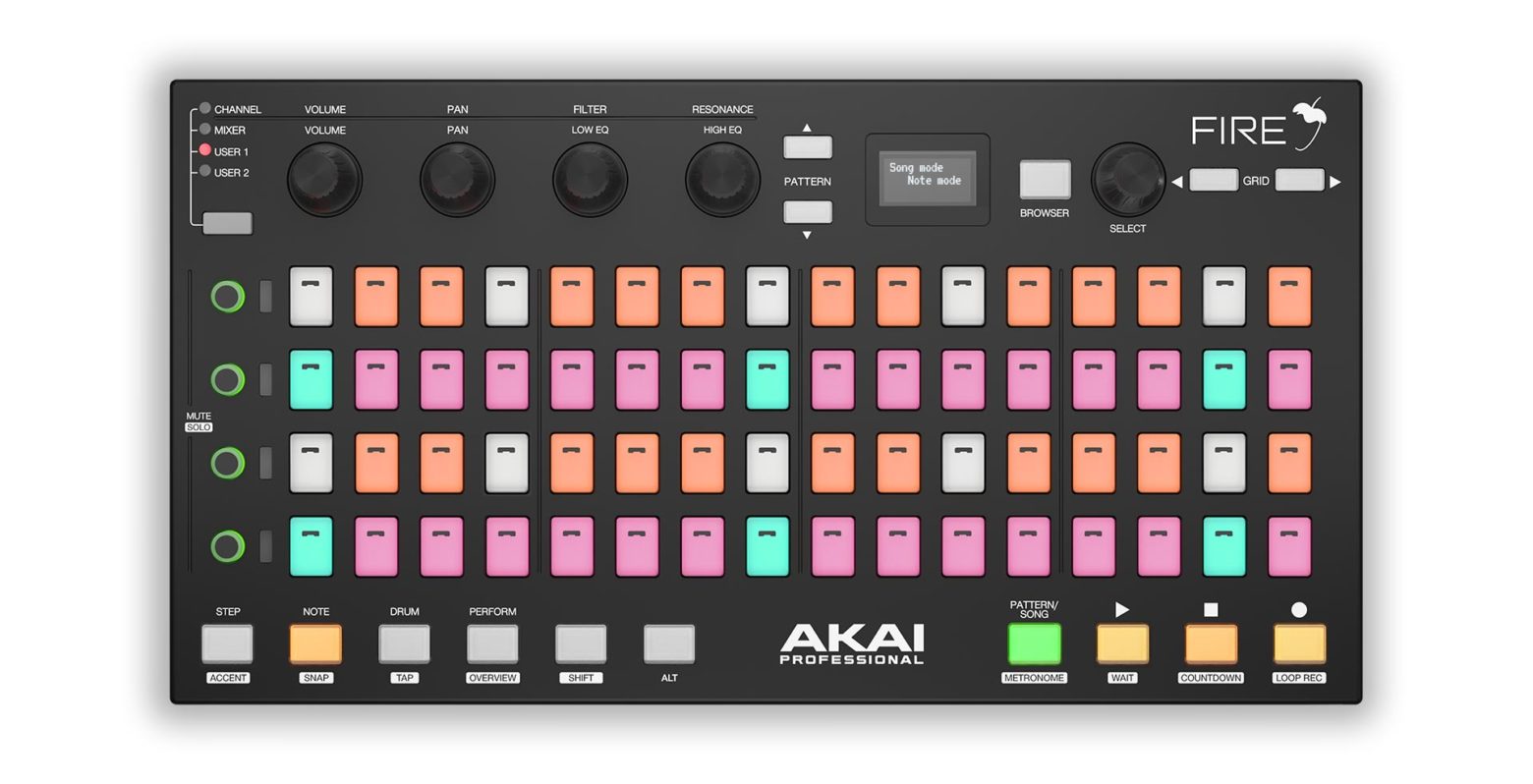 Akai Fire اولین میدی کنترلر اختصاصی برای FL Studio 