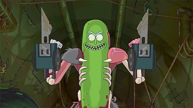 Pickle Rick از بهترین قسمت های ریک و مورتی