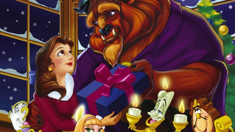 Beauty and the Beast: the Enchanted Christmas از بهترین انیمیشن های کریسمس