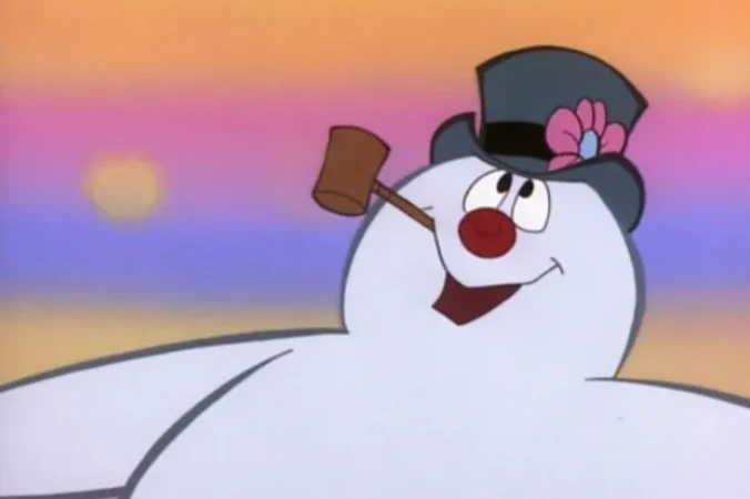 Frosty the snowman از بهترین انیمیشن های کریسمس