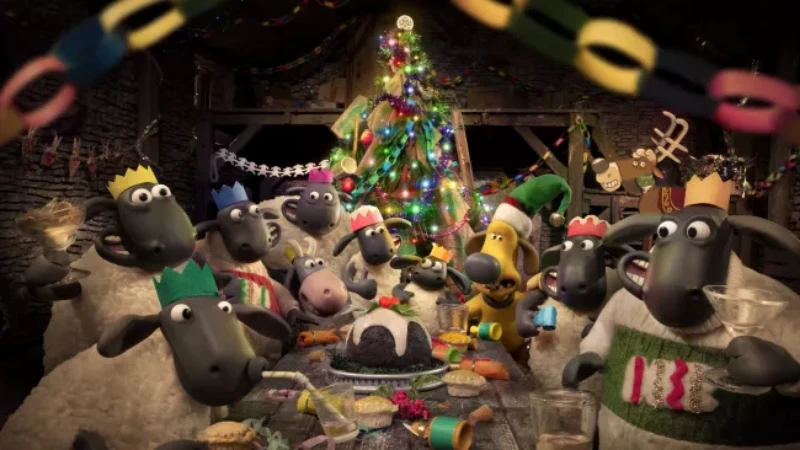 Shaun the Sheep: the Flight before Christmas از بهترین انیمیشن های کریسمس