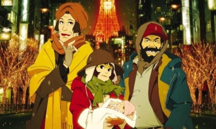 Tokyo godfathers از بهترین انیمیشن های کریسمس