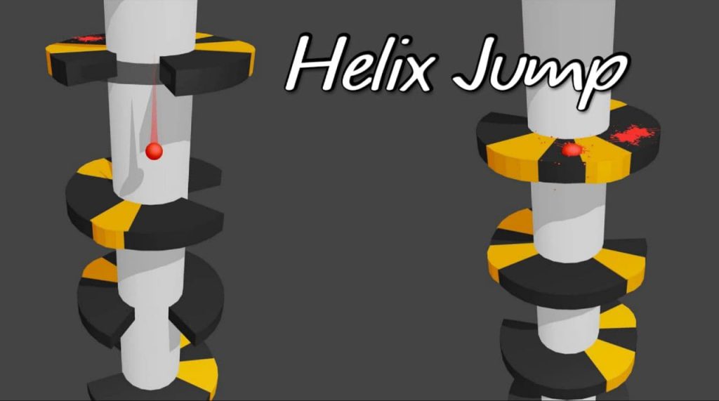 Helix Jump از بهترین بازی های موبایل