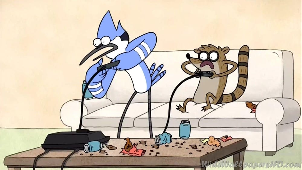 ریگبی و مرداک از بهترین انیمیشن های سریالی برای بزرگسالان
