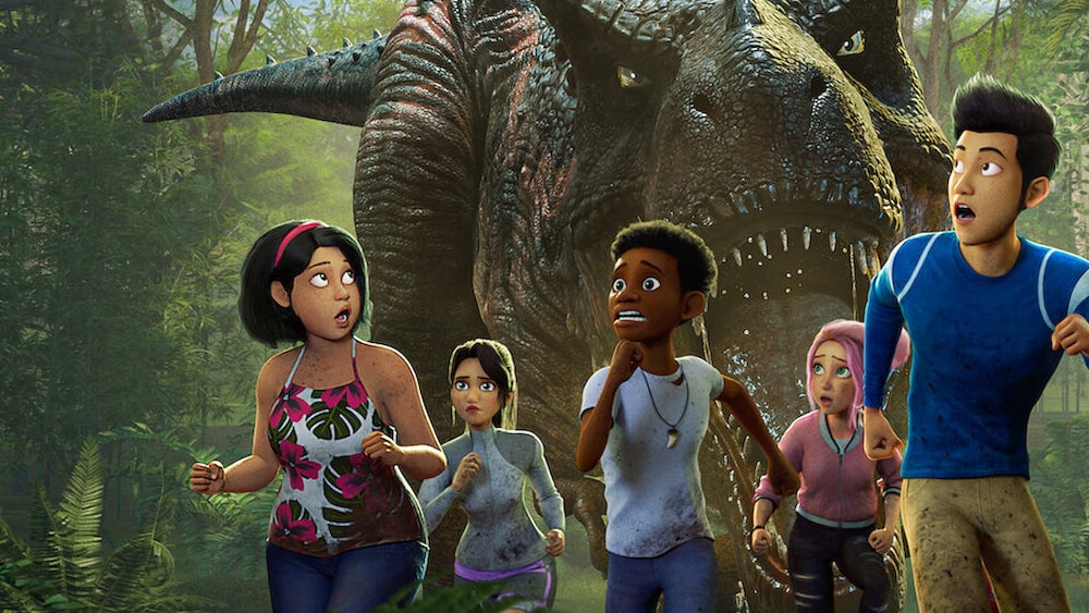 Jurassic World Camp Cretaceous از بهترین فیلم و سریال های جنا اورتگا