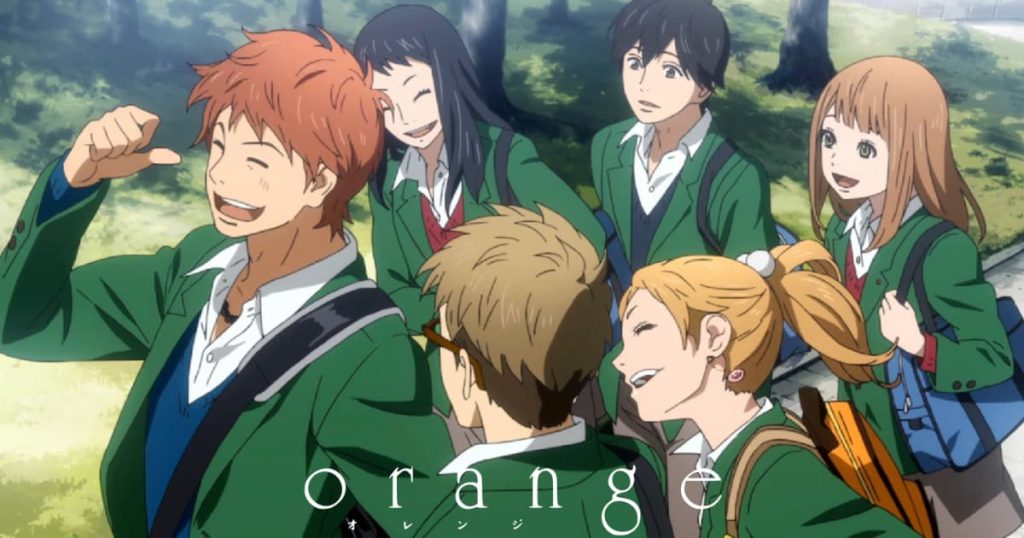orange anime shojo بهترین انیمه های شوجو